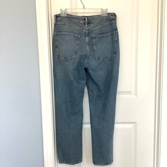 We the Free Jeans Womens Size 31 High Rise Denim Jeans 31”x28” Distressed - Picture 4 of 11